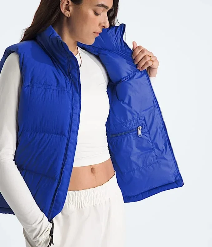 1996 Retro Nuptse DTM-väst för damer 1996 Retro Nuptse DTM-väst för damer
