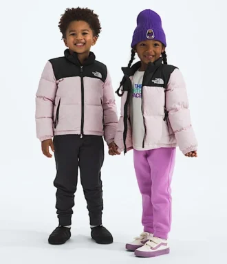 1996 Retro Nuptse-jacka för barn