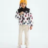 1996 Retro Nuptse-jacka för barn – Tryck 1996 Retro Nuptse-jacka för barn – Tryck