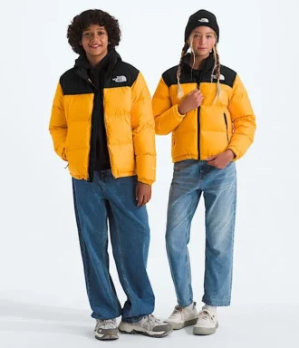 1996 Retro Nuptse-jacka för pojkar och flickor
