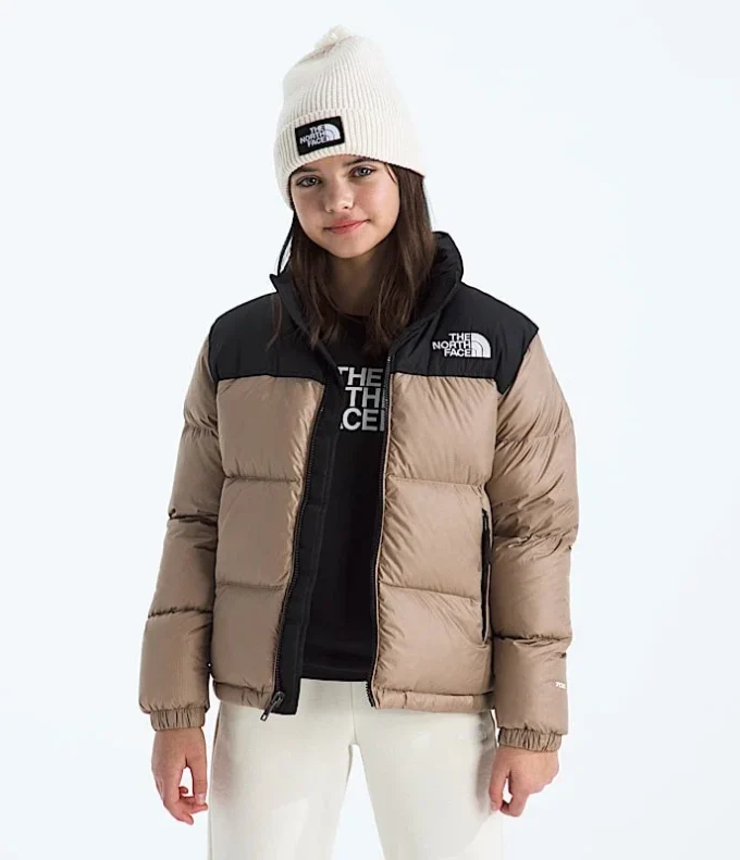 1996 Retro Nuptse-jacka för pojkar och flickor 1996 Retro Nuptse-jacka för pojkar och flickor