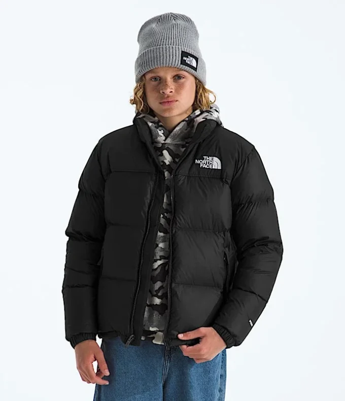 1996 Retro Nuptse-jacka för pojkar och flickor 1996 Retro Nuptse-jacka för pojkar och flickor