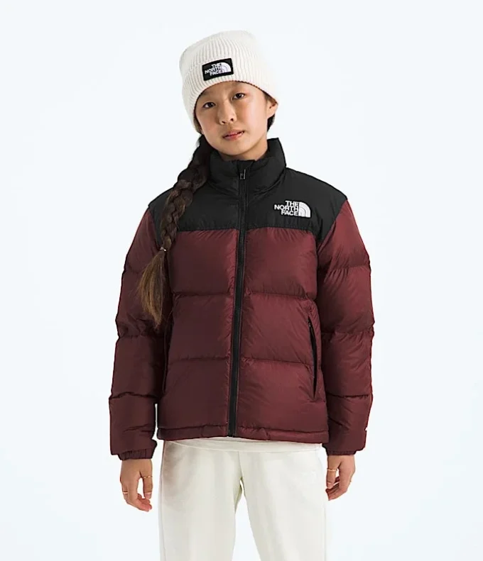 1996 Retro Nuptse-jacka för pojkar och flickor 1996 Retro Nuptse-jacka för pojkar och flickor