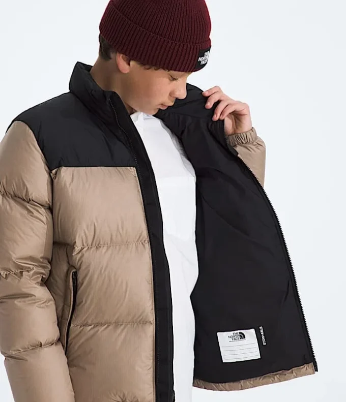 1996 Retro Nuptse-jacka för pojkar och flickor 1996 Retro Nuptse-jacka för pojkar och flickor