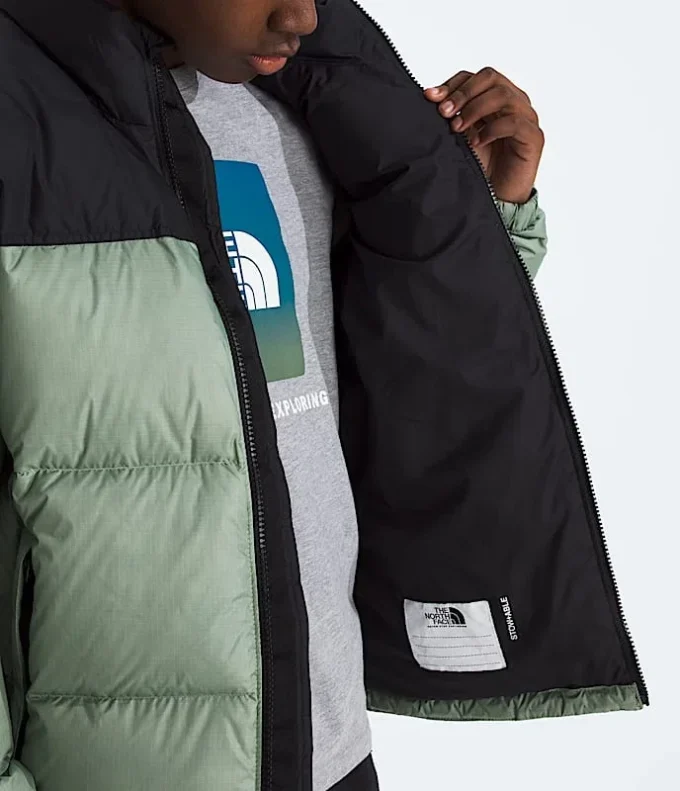 1996 Retro Nuptse-jacka för pojkar och flickor 1996 Retro Nuptse-jacka för pojkar och flickor