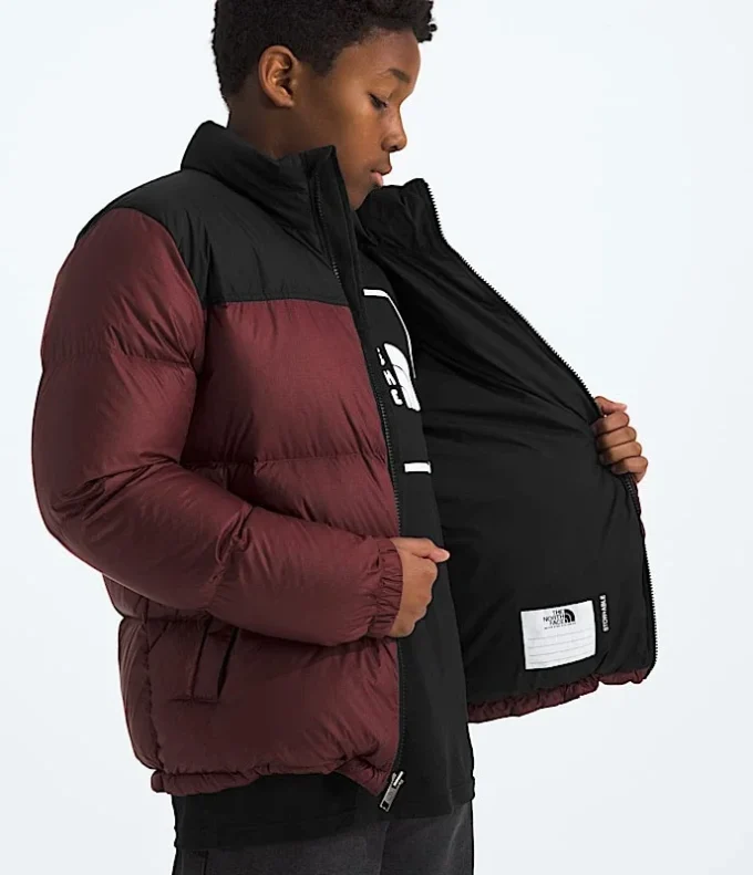 1996 Retro Nuptse-jacka för pojkar och flickor 1996 Retro Nuptse-jacka för pojkar och flickor