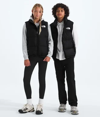 1996 Retro Nuptse-väst för pojkar och flickor