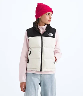 1996 Retro Nuptse-väst för pojkar och flickor