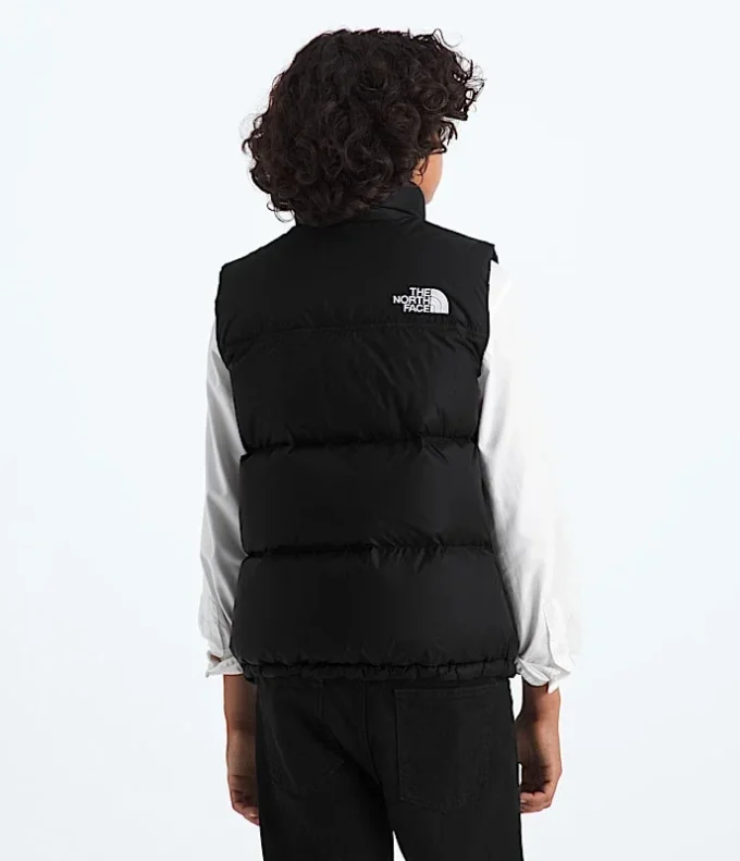 1996 Retro Nuptse-väst för pojkar och flickor 1996 Retro Nuptse-väst för pojkar och flickor