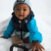 Baby Glacier hoodie med hel dragkedja Baby Glacier hoodie med hel dragkedja