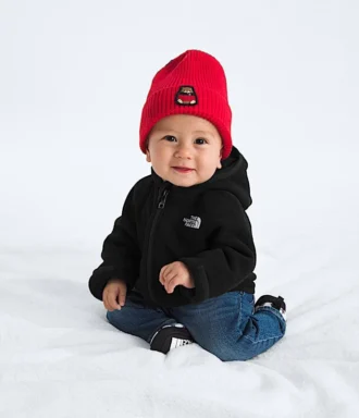 Baby Glacier hoodie med hel dragkedja