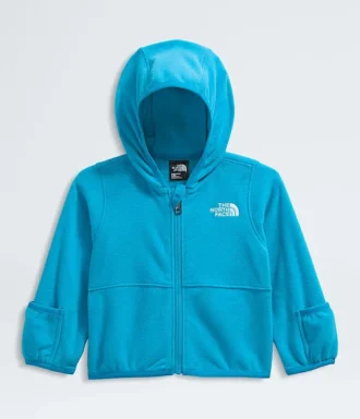 Baby Glacier hoodie med hel dragkedja