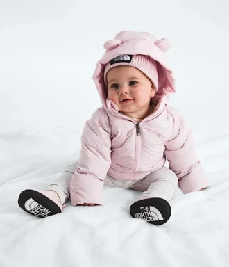 Baby North dunjacka med fleecefoder