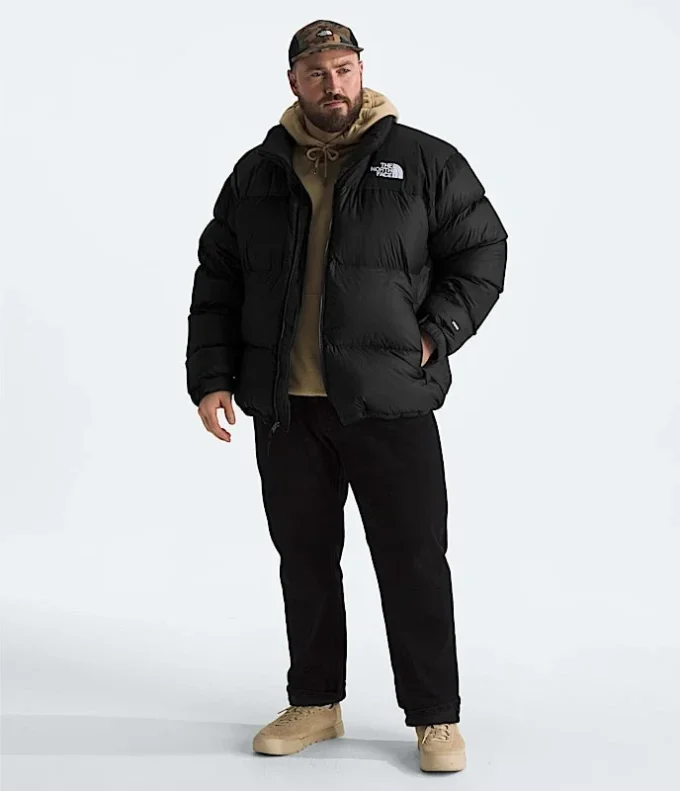 Big 1996 Retro Nuptse-jacka för herr Big 1996 Retro Nuptse-jacka för herr