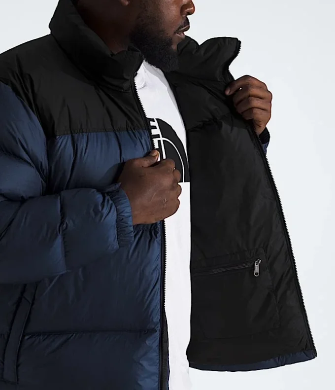 Big 1996 Retro Nuptse-jacka för herr Big 1996 Retro Nuptse-jacka för herr