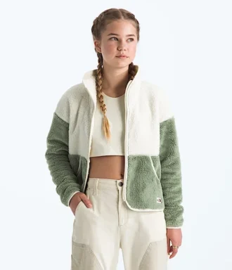 Cabin Fleece Full-Zip Jacket för flickor