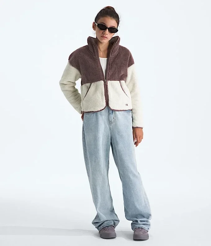 Cabin Fleece Full-Zip Jacket för flickor Cabin Fleece Full-Zip Jacket för flickor