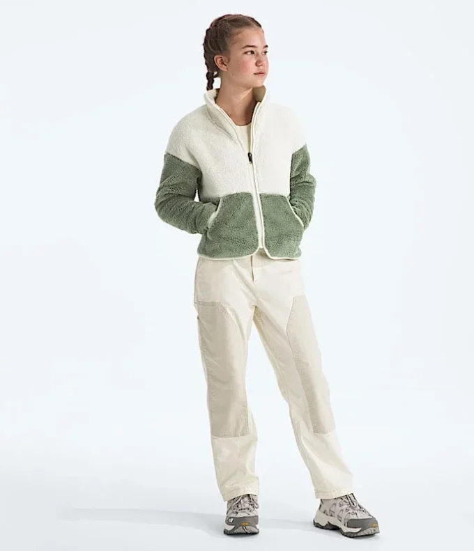Cabin Fleece Full-Zip Jacket för flickor Cabin Fleece Full-Zip Jacket för flickor