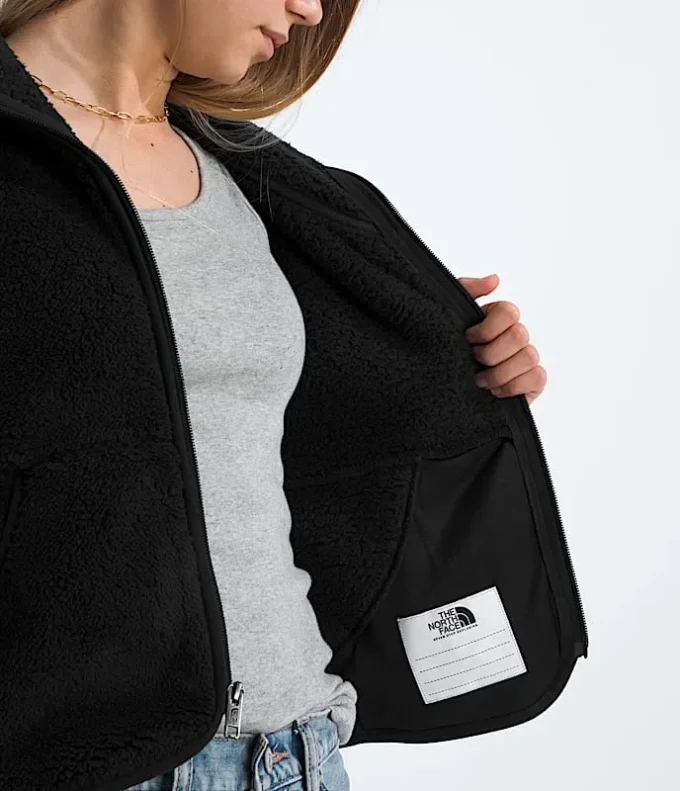 Cabin Fleece Full-Zip Jacket för flickor Cabin Fleece Full-Zip Jacket för flickor