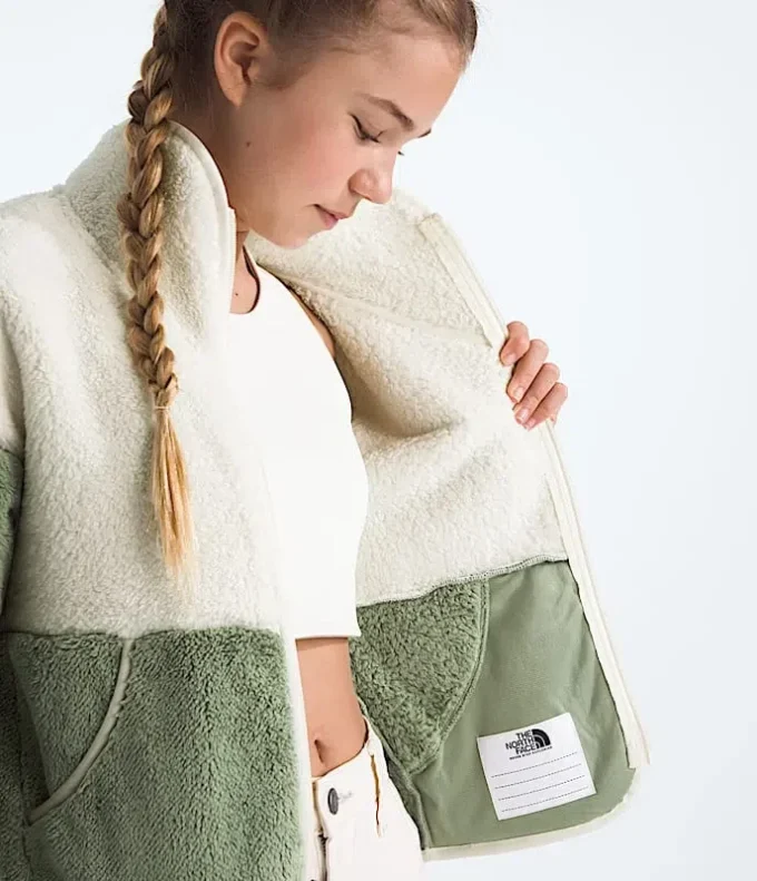 Cabin Fleece Full-Zip Jacket för flickor Cabin Fleece Full-Zip Jacket för flickor