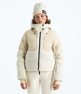 Cold Spell Corduroy Cropped Down Jacket för dam