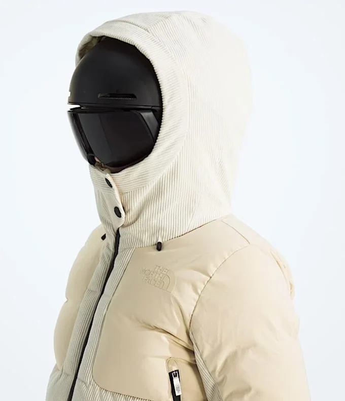 Cold Spell Corduroy Cropped Down Jacket för dam