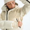 Cold Spell Corduroy Cropped Down Jacket för dam