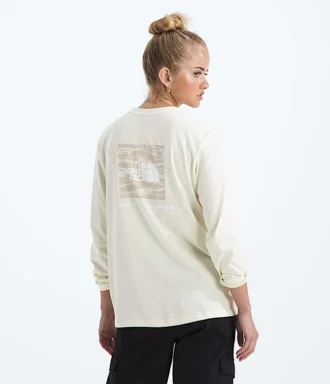 Evolution Box NSE Fill Light långärmad T-shirt för damer – Grafik