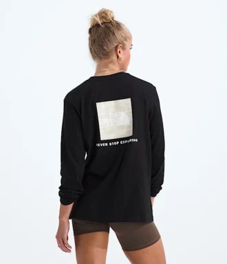 Evolution Box NSE Fill Light långärmad T-shirt för damer – Grafik