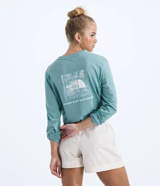 Evolution Box NSE Fill långärmad T-shirt för damer – Grafik