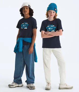 Evolution Bubble Cloud kortärmad T-shirt för pojkar och flickor – Grafik