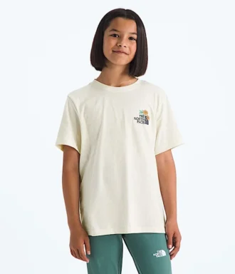 Evolution Flora kortärmad T-shirt för pojkar och flickor – Grafik