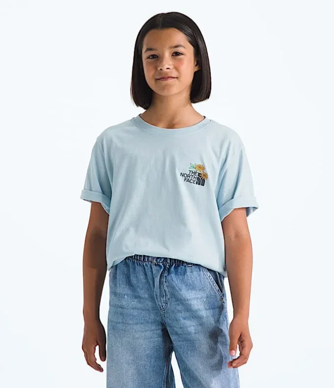 Evolution Flora kortärmad T-shirt för pojkar och flickor – Grafik Evolution Flora kortärmad T-shirt för pojkar och flickor – Grafik