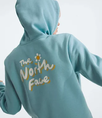 Evolution Floral-Cloud Hoodie för damer – Grafik