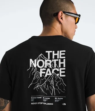 Evolution Half Dome kortärmad T-shirt för herr – Grafik