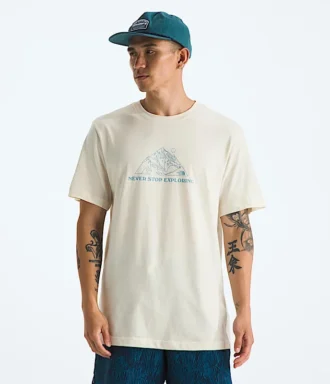 Evolution Mtn Base kortärmad T-shirt för herr – Grafik