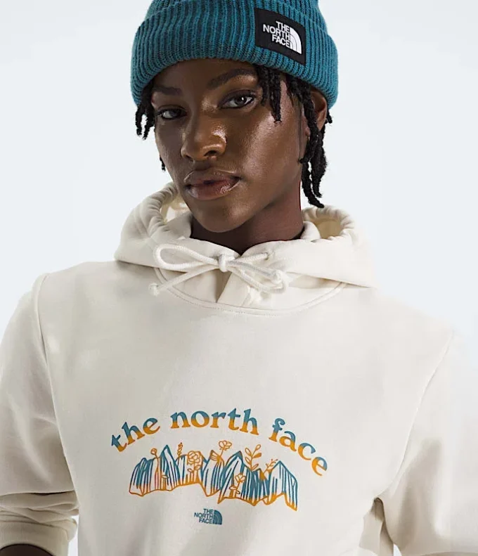 Evolution Retro-Growth Hoodie för damer – Grafik Evolution Retro-Growth Hoodie för damer – Grafik