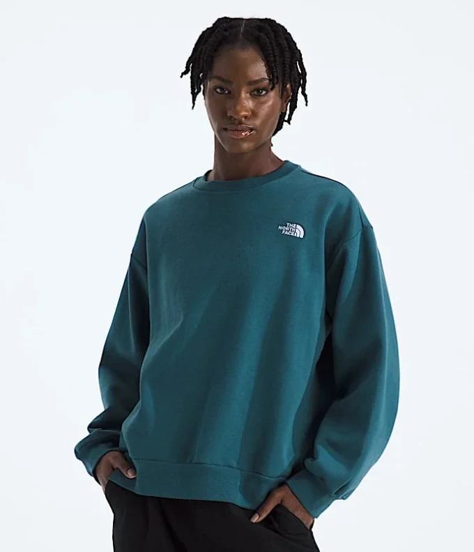 Evolution Simple Dome Oversized Crew för dam Evolution Simple Dome Oversized Crew för dam