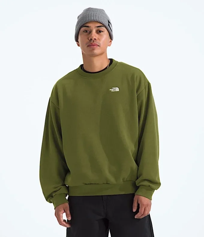 Evolution Simple Dome Oversized Crew för herr Evolution Simple Dome Oversized Crew för herr