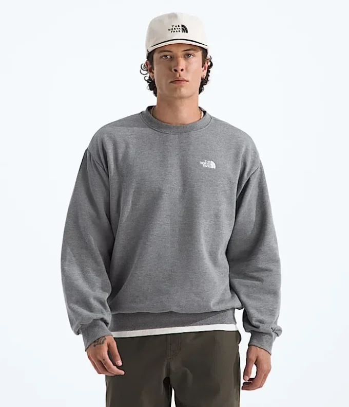 Evolution Simple Dome Oversized Crew för herr Evolution Simple Dome Oversized Crew för herr