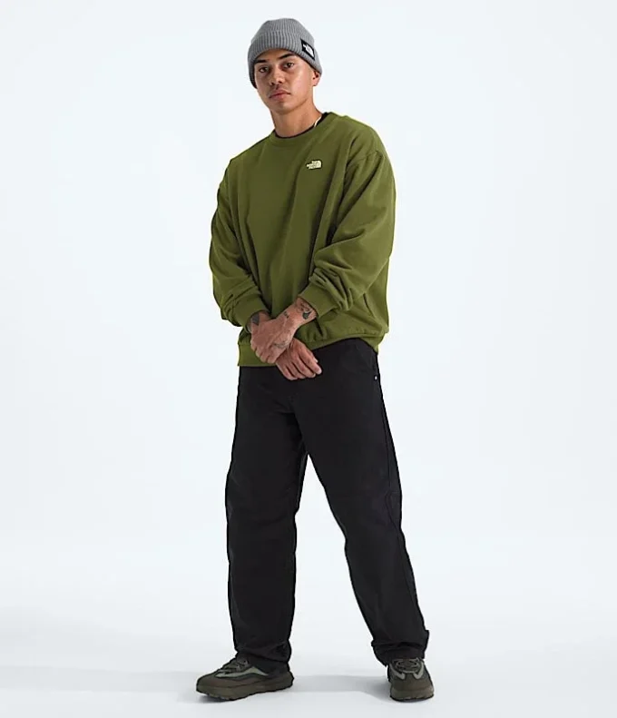Evolution Simple Dome Oversized Crew för herr Evolution Simple Dome Oversized Crew för herr