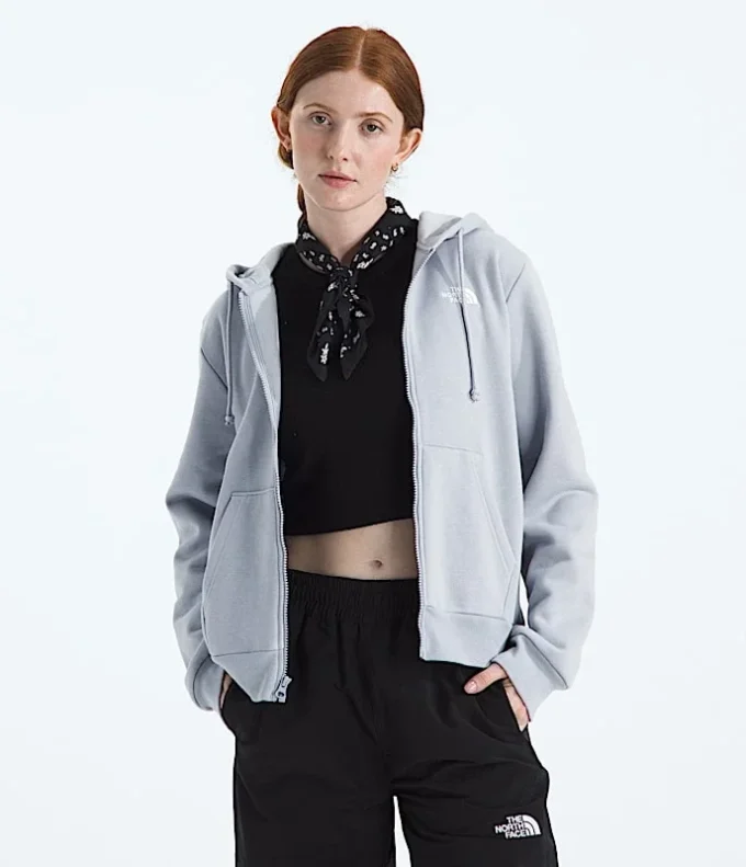 Evolution Simple Dome Regular Full-Zip Hoodie för dam Evolution Simple Dome Regular Full-Zip Hoodie för dam