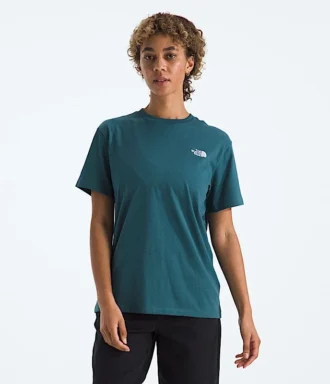 Evolution Simple Dome Relaxed Short-Sleeve Tee för dam