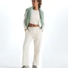 Evolution Simple Dome Straight Leg Regular Pants för damer Evolution Simple Dome Straight Leg Regular Pants för damer