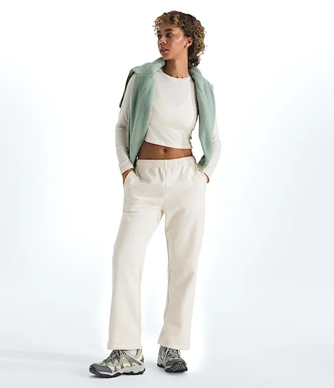 Evolution Simple Dome Straight Leg Regular Pants för damer Evolution Simple Dome Straight Leg Regular Pants för damer