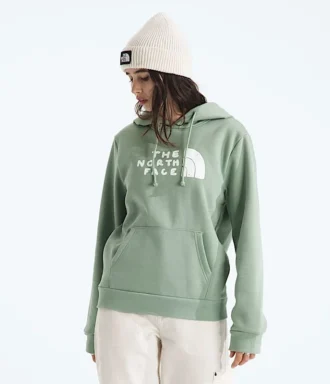 Evolution Sketch Logo Half Dome Hoodie för damer – Grafik