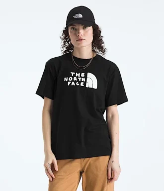 Evolution Sketch Logo Half Dome kortärmad T-shirt för damer – Grafik