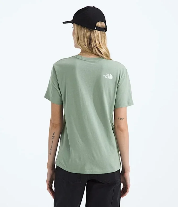 Evolution Sketch Logo Half Dome kortärmad T-shirt för damer – Grafik Evolution Sketch Logo Half Dome kortärmad T-shirt för damer – Grafik