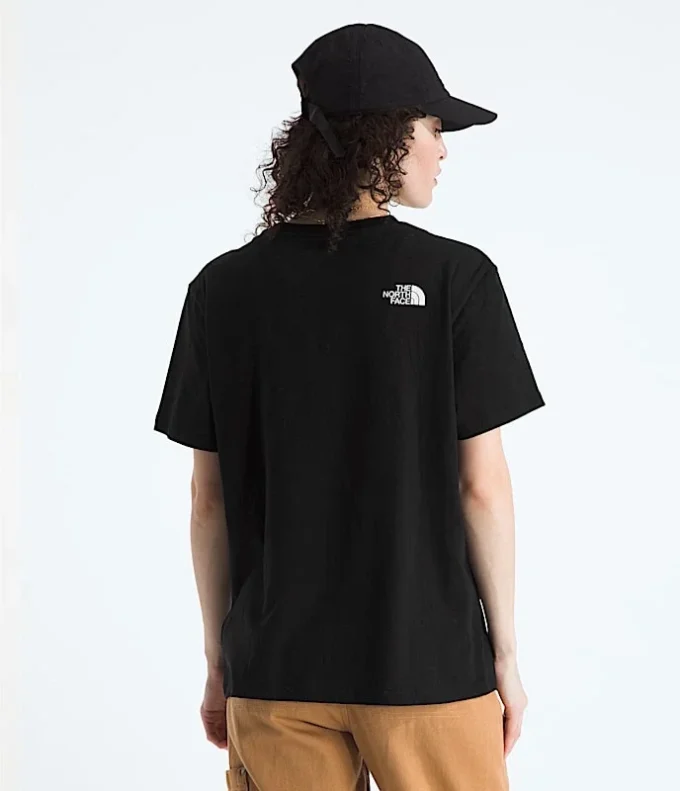 Evolution Sketch Logo Half Dome kortärmad T-shirt för damer – Grafik Evolution Sketch Logo Half Dome kortärmad T-shirt för damer – Grafik