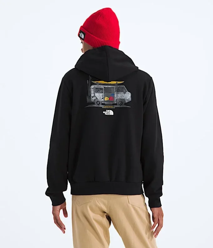 Evolution Van Life Hoodie för herr – Grafik Evolution Van Life Hoodie för herr – Grafik